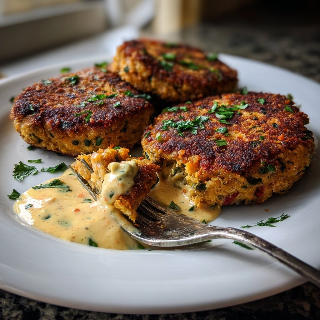 Salmon Cakes with Spicy Remoulade