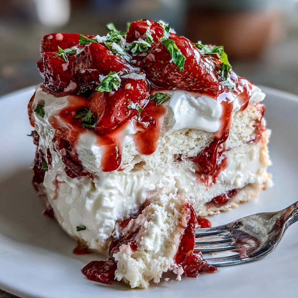 Strawberry Chiffon Delight