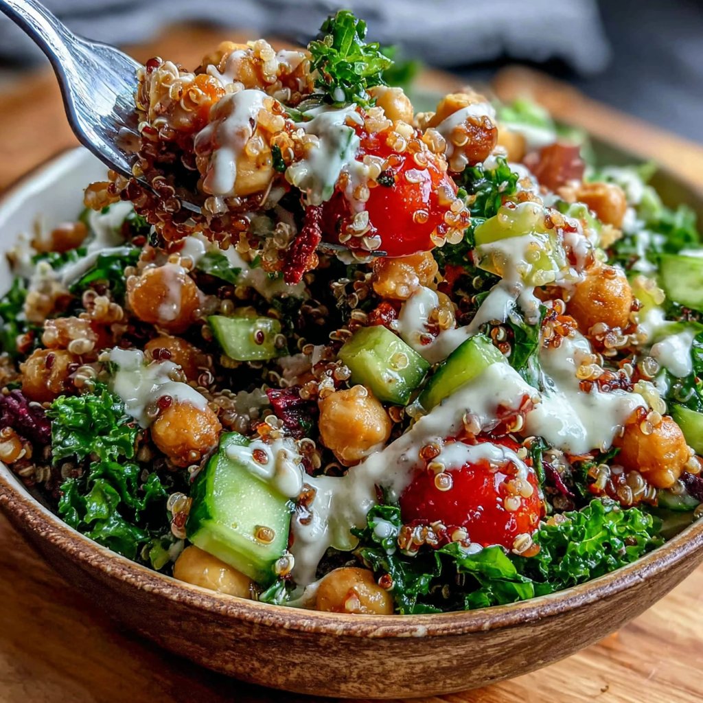 Lentil Quinoa Power Salad