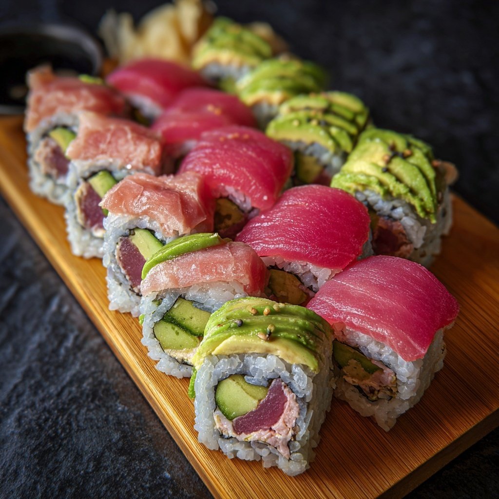 Global Japanese Sushi Rolls