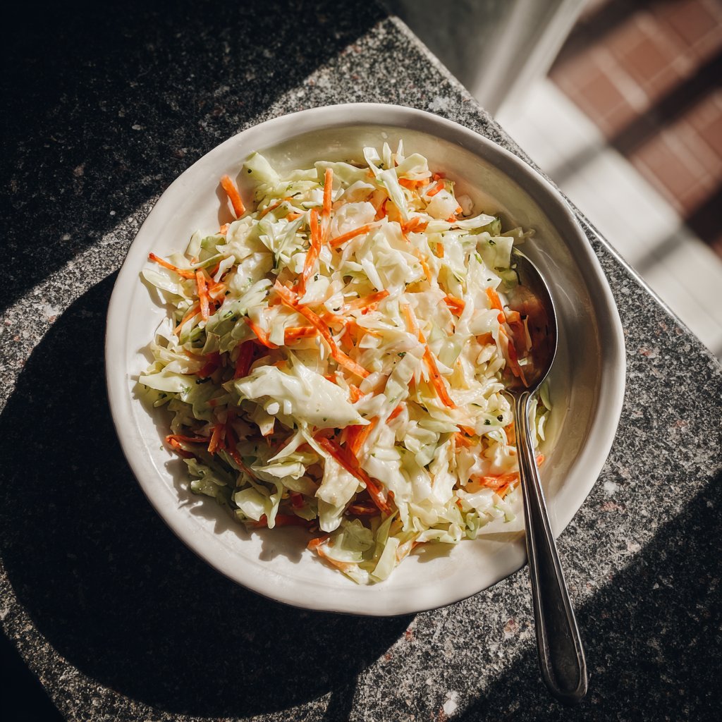 Old Fashioned Coleslaw with Vinegar