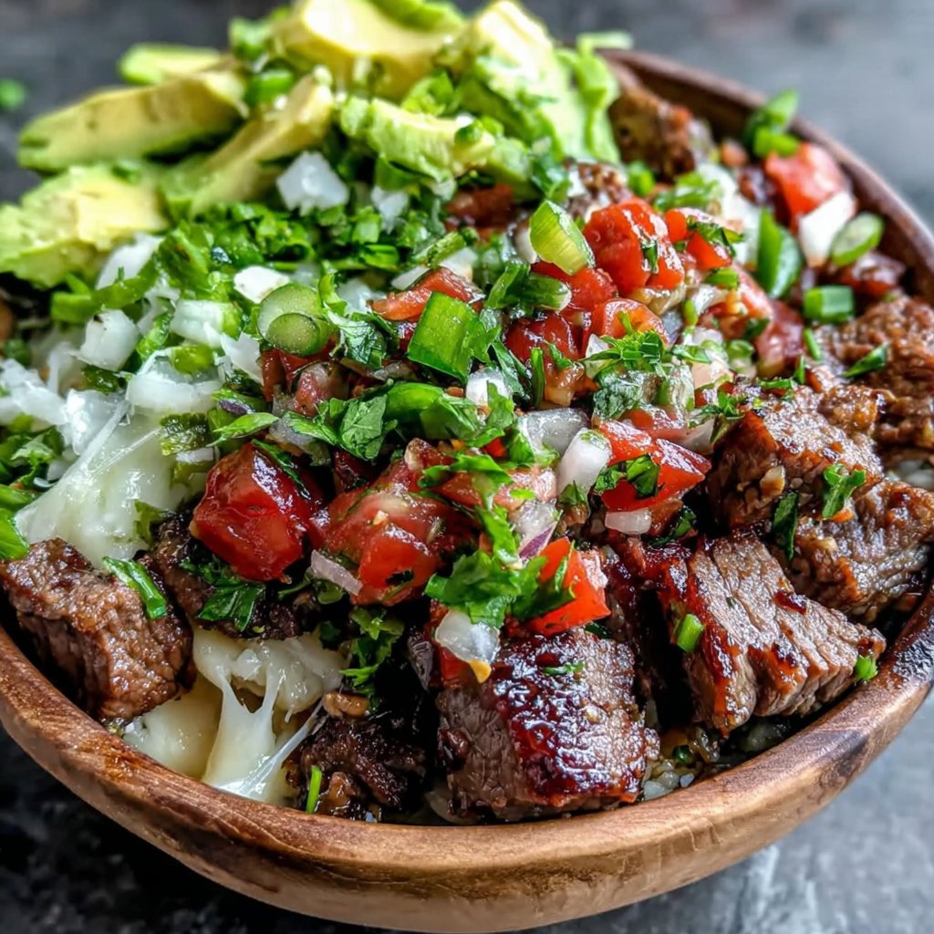 Carne Asada Taco Bowl