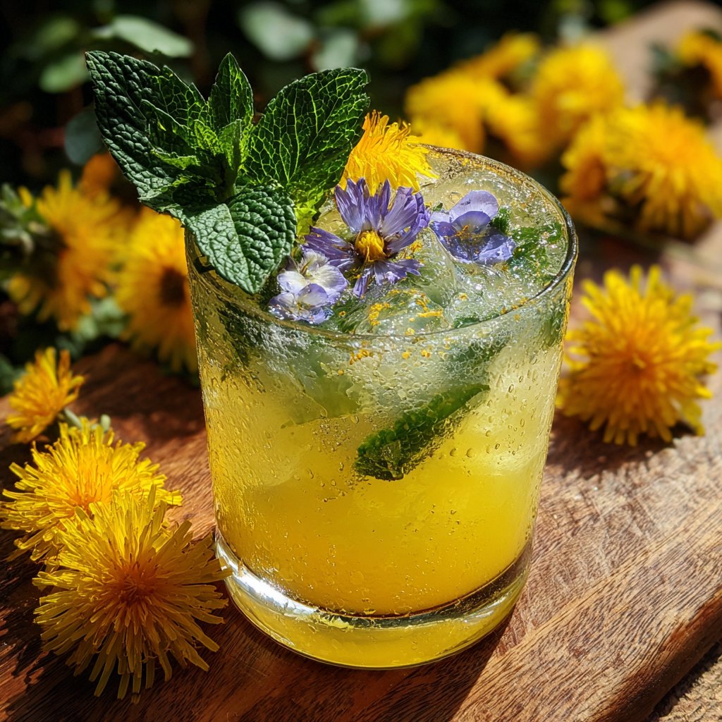 Dandelion Lemonade Bliss