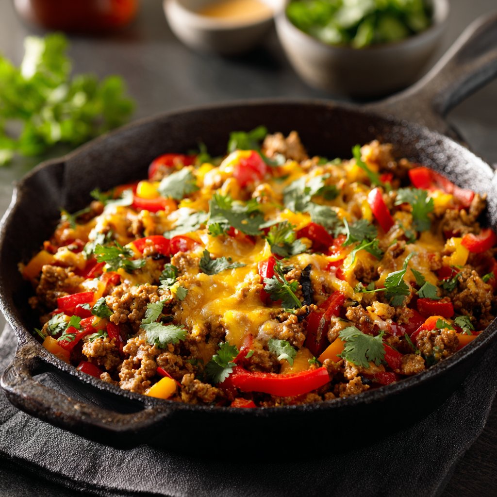 Turkey Taco Skillet