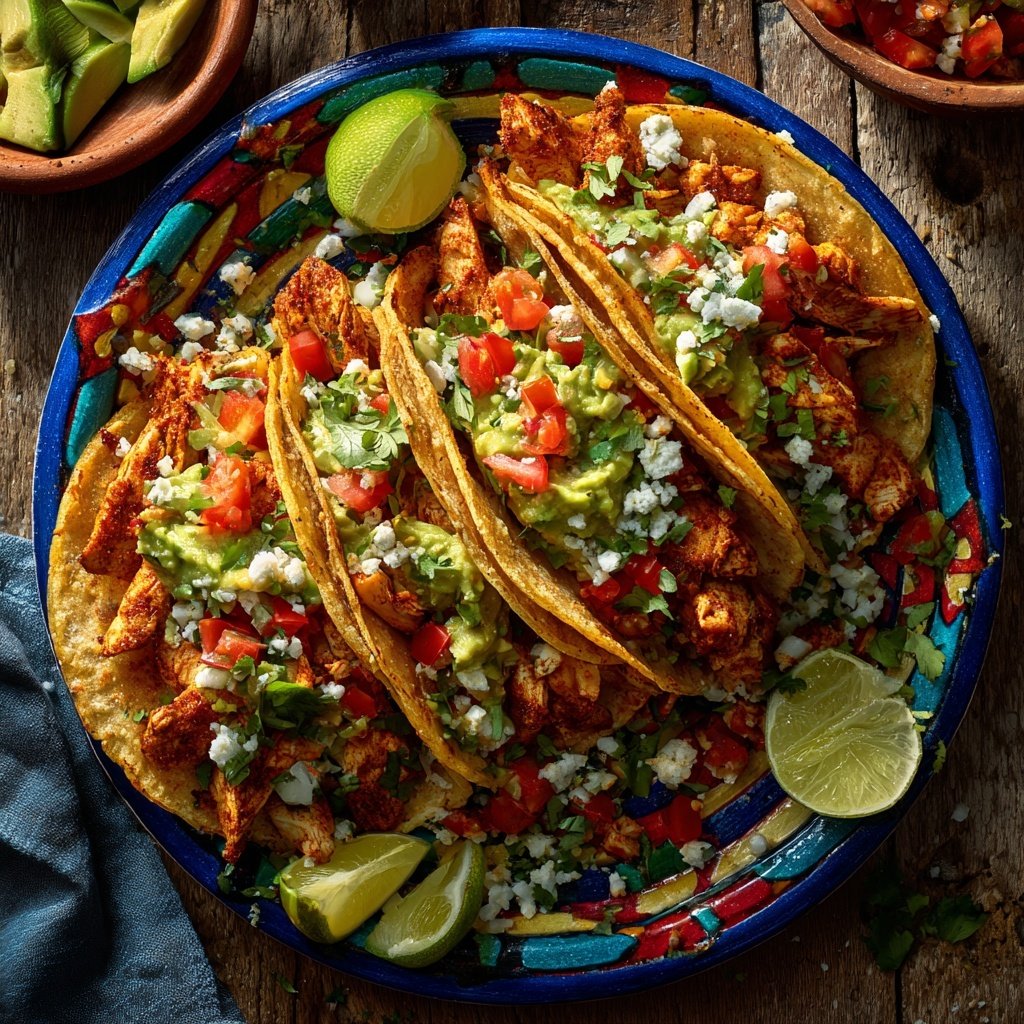 Global Mexican Chicken Tacos